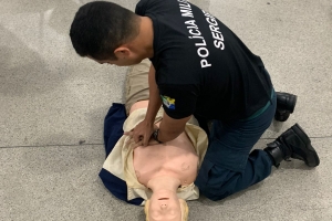 Equipe de segurança do TJSE é treinada para atendimento de primeiros socorros