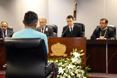 Presidente do STF participa da primeira audiência de custódia de Sergipe