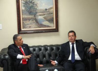 Presidente do TJSE recebe visita da nova diretoria da OAB/SE