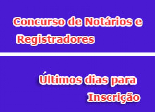 Divulgada lista de isentos da taxa de inscrição