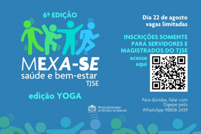 Projeto Mexa-SE – Edição YOGA acontecerá na sexta, 22/08