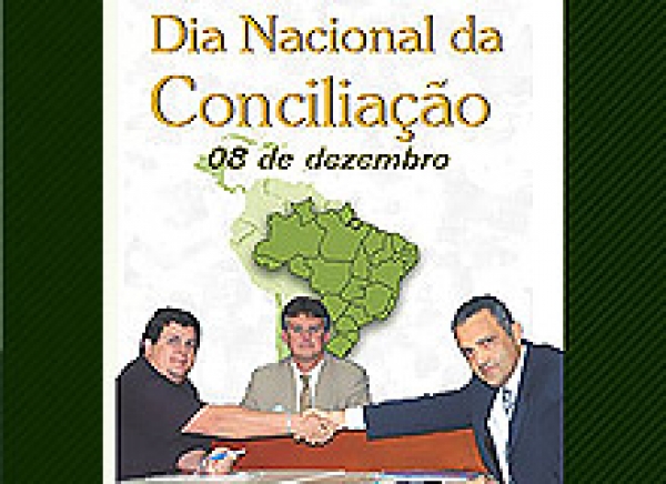 Contagem regressiva para o Dia Nacional da Conciliação