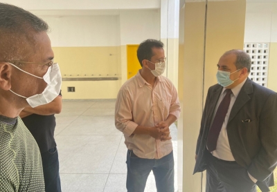 Corregedor visita novo presídio para o regime semiaberto