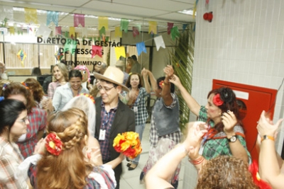 Servidores do Palácio da Justiça e Anexos comemoram o São João