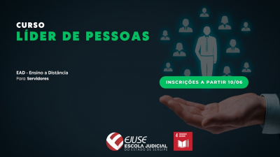 Abertura de inscrições: curso Líder de Pessoas, cedido pelo STF (EAD)