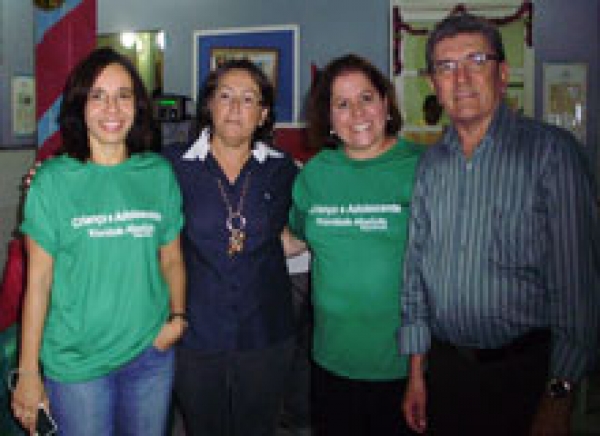 Crianças e adolescentes de entidades de acolhimento comemoram o Natal com o TJSE