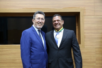 Presidente do Poder Judiciário prestigia entrega de Medalha a José Roberto de Lima