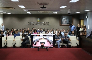 Estudantes do curso de Direito vivenciam experiência prática em visita ao TJSE