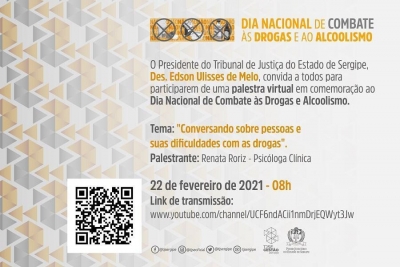 Presidente convida para palestra sobre o Combate às Drogas e ao Alcoolismo