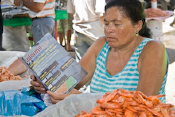 Meta 4: Informe Legal é distribuído na feira de Lagarto