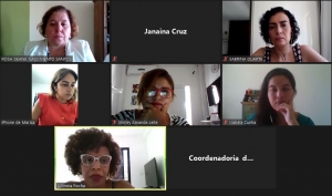 Coordenadoria da Mulher discute combate à violência com membros do CNJ e UFS