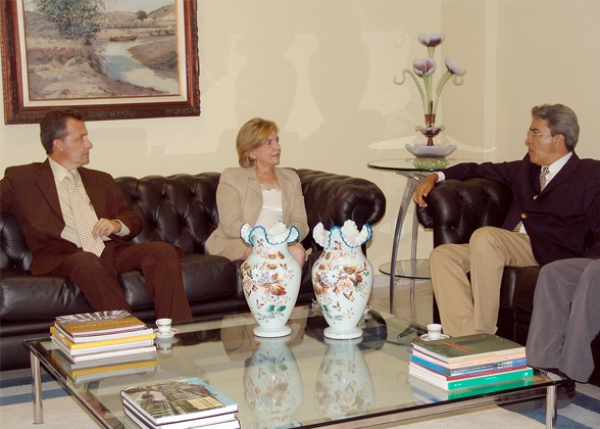 Prefeito Déda faz visita ao TJ