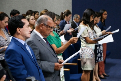 TJSE celebra com servidores e magistrados Missa da Páscoa