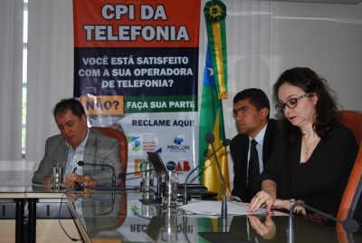 Corregedoria Geral da Justiça apresenta dados judiciais na CPI da Telefonia