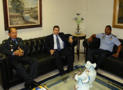 Comandante da PM visita o Presidente do TJSE