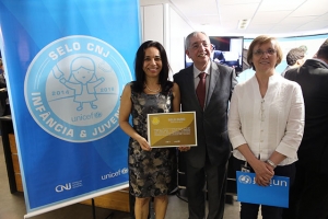 TJSE/CIJ recebe Selo Ouro do CNJ/UNICEF com o reconhecimento nacional de melhor Coordenadoria da Infância do país