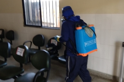 Combate ao coronavírus: fóruns passam por desinfecção