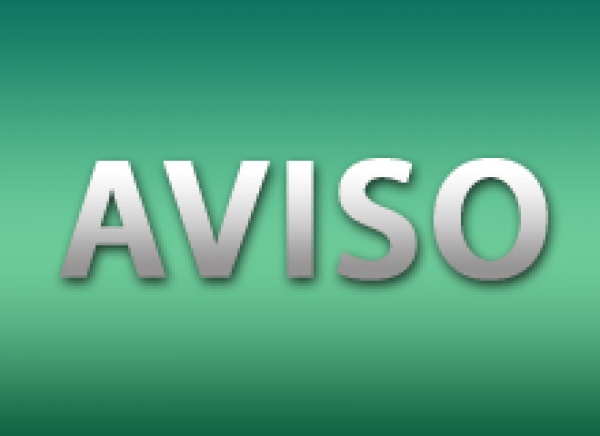 Aviso aos advogados e defensores públicos