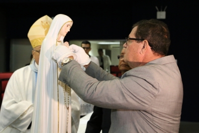 TJSE recebe imagem de Nossa Senhora de Fátima peregrina
