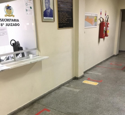 Fóruns do TJSE são preparados para a retomada das atividades presenciais