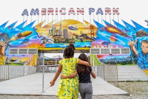 Crianças e adolescentes de 29 unidades de acolhimento têm tarde de lazer no parque