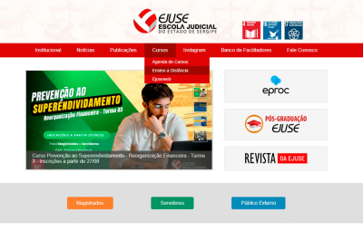 Ejuse: plataforma de ensino a distância é atualizada