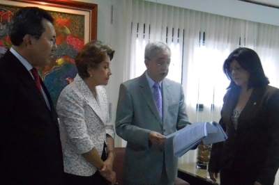 Mesa Diretora do TJSE visita Presidente da Assembleia Legislativa