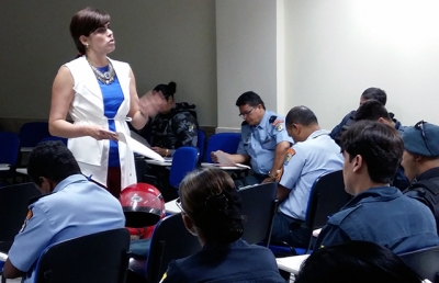 Violência doméstica é tema de Oficina para policiais ministrada pela Coordenadoria da Mulher