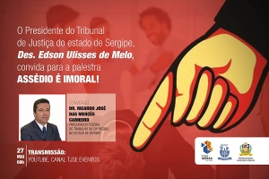 Palestra ‘Assédio é imoral’ será realizada nessa sexta-feira