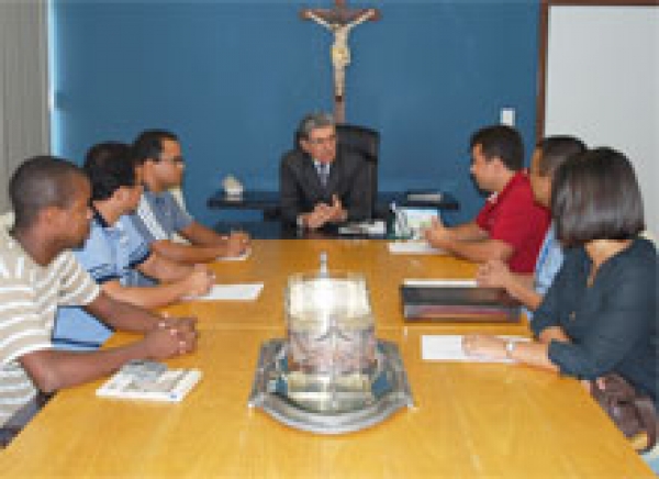 Presidente do TJSE recebe nova diretoria do Sindiserj