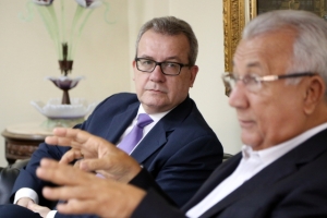 Presidente do TJSE recebe visita do Governador Jackson Barreto