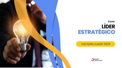 Abertas as inscrições para o curso Líder Estratégico (EAD)