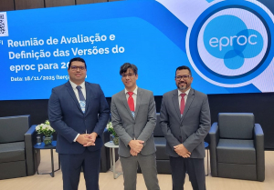 eproc: membros do Comitê Gestor participam de reunião nacional em Santa Catarina
