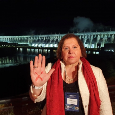 Sinal Vermelho: Coordenadora da Mulher do TJSE participa de celebração dos dois anos da campanha