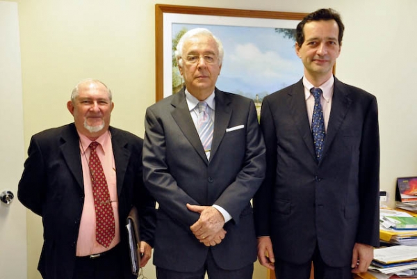 Lucien Henri, Netônio Machado e Patrice Bonnal