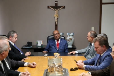 Governador de Sergipe visita Desembargadores no TJSE