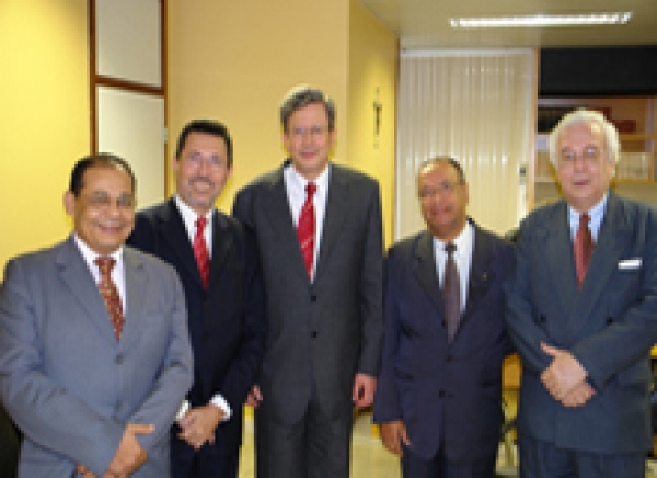 Presidente da Associação Nacional dos Magistrados Estaduais visita TJSE