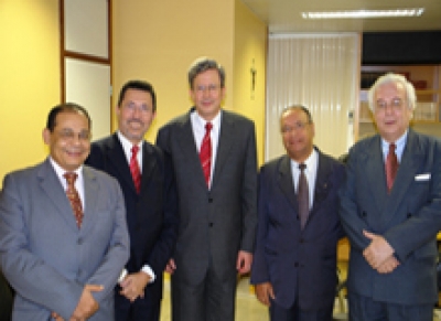 Presidente da Associação Nacional dos Magistrados Estaduais visita TJSE