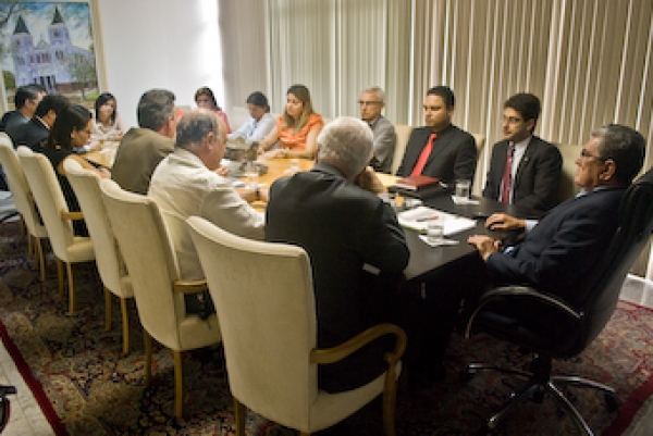 TJSE sedia reunião com entidades para discutir a saúde em Sergipe