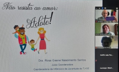 Coordenadora da Infância e Juventude do TJSE ministra palestra em Cursos do CNJ, do TJPB e da OAB/SE