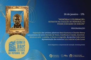Primeira edição do ano da Quinta Juriscultural acontecerá dia 26