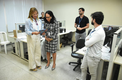 Comarcas de Pacatuba e Neópolis são visitadas pela presidente do TJSE