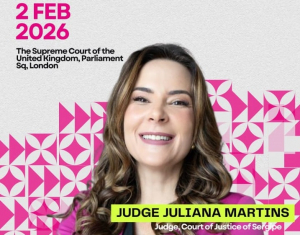 Direitos Humanos das Meninas: juíza Juliana Martins apresenta trabalho do TJSE em Londres