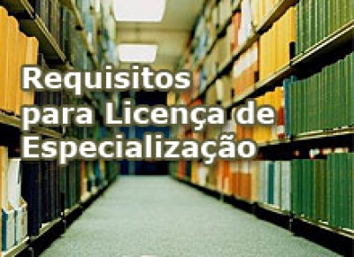 Definidos critérios de licença para pós-graduação
