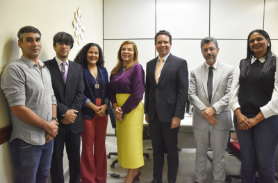 Fórum da Barra dos Coqueiros: presidente do TJSE visita novas salas de gabinete, Cejusc e OAB-SE