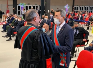 Des. Edson Ulisses é condecorado com Medalha do Mérito Judiciário do TJMS