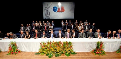 Presidente do TJSE participa da posse da nova diretoria da OAB/SE