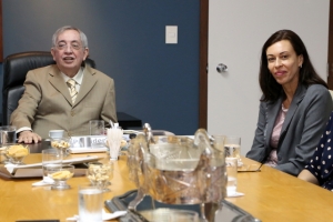 Presidente do TJSE recebe visita de Ministra do STJ