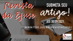Revista da Ejuse: submeta seu artigo até 30/09/2021