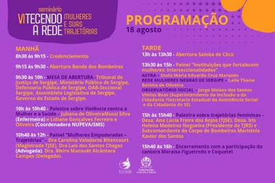 VI Seminário Tecendo a Rede: Mulheres e suas Trajetórias está com inscrições abertas